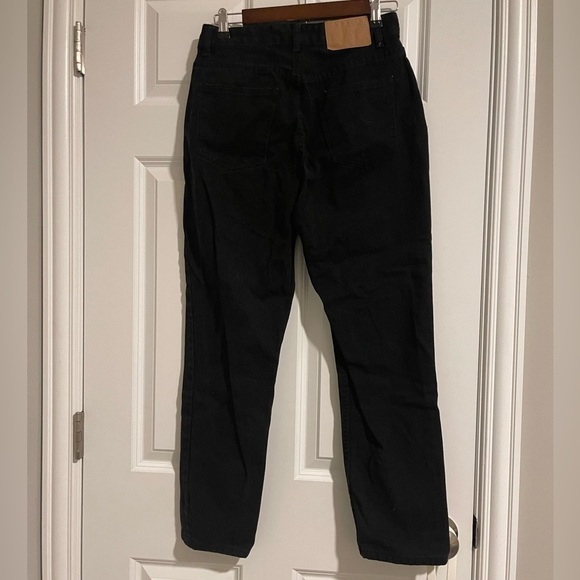 SHEIN Black Mom Jeans Size 30 - Picture 2 of 3